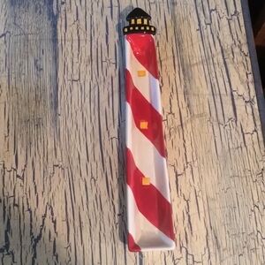 Boston Warehouse Candy Cane Lighthouse